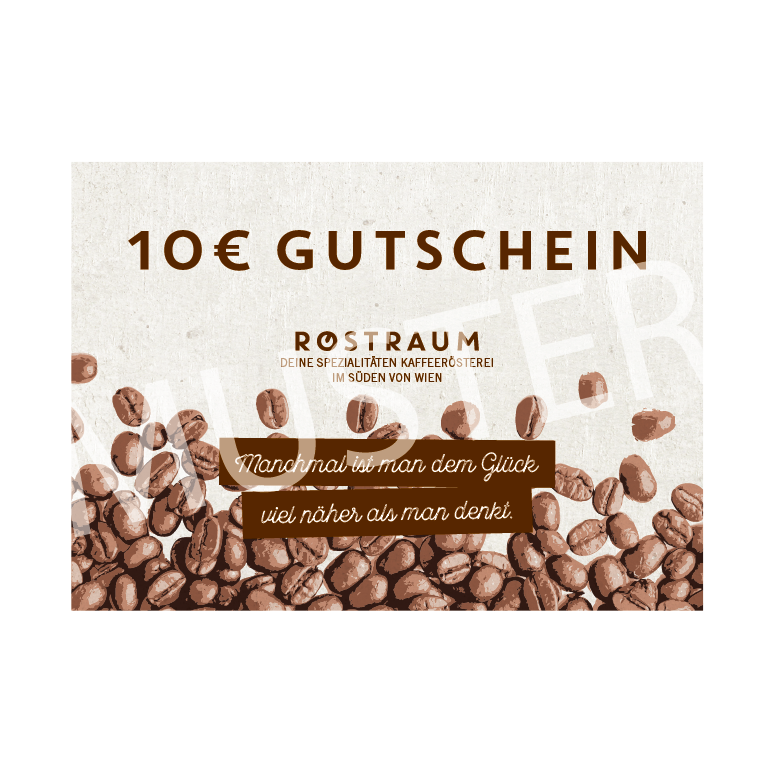 10 Euro Gutschein Röstraum